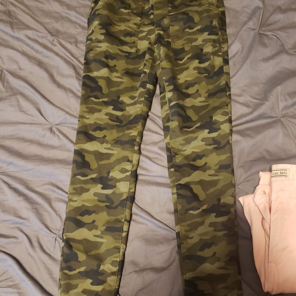 Camo jeggings